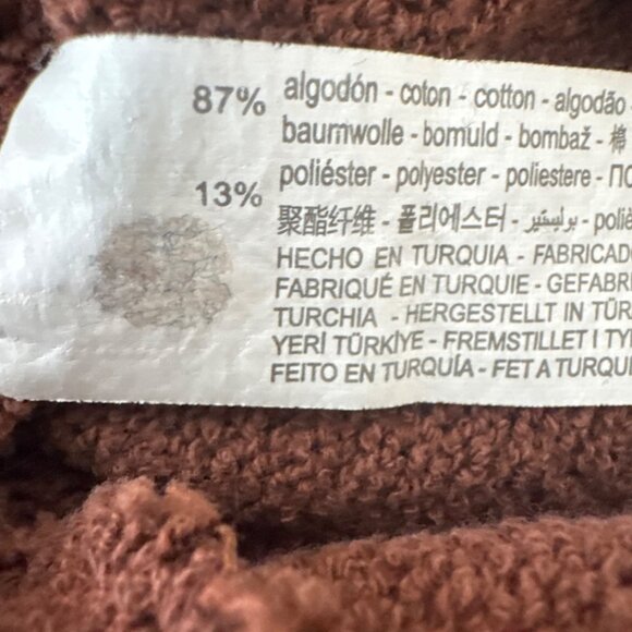 2/$30 ZARA Small Trafaluc Womens Brown Knit Crop Sweater - Picture 10 of 11